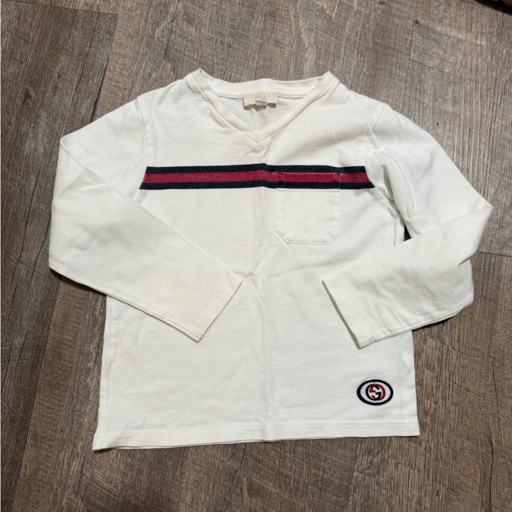 Gucci kids long sleeve t shirt